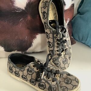 Michael Kors canvas running shoes size 6.5
